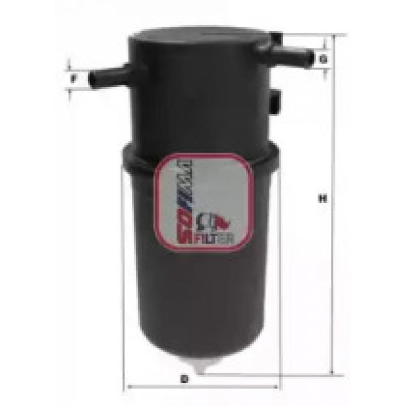 S 4145 NR SOFIMA Фільтр палива